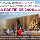 L&#039;Exposition Universelle de Milan avec Départ 18:25 