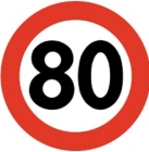 Vitesse limitée à 80km/h sur les routes départementales